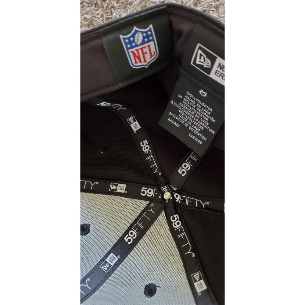 New England Patriots Hat Cap Fitted Flex 7  1/4th New Era NFL Salute to Service - Picture 5 of 11